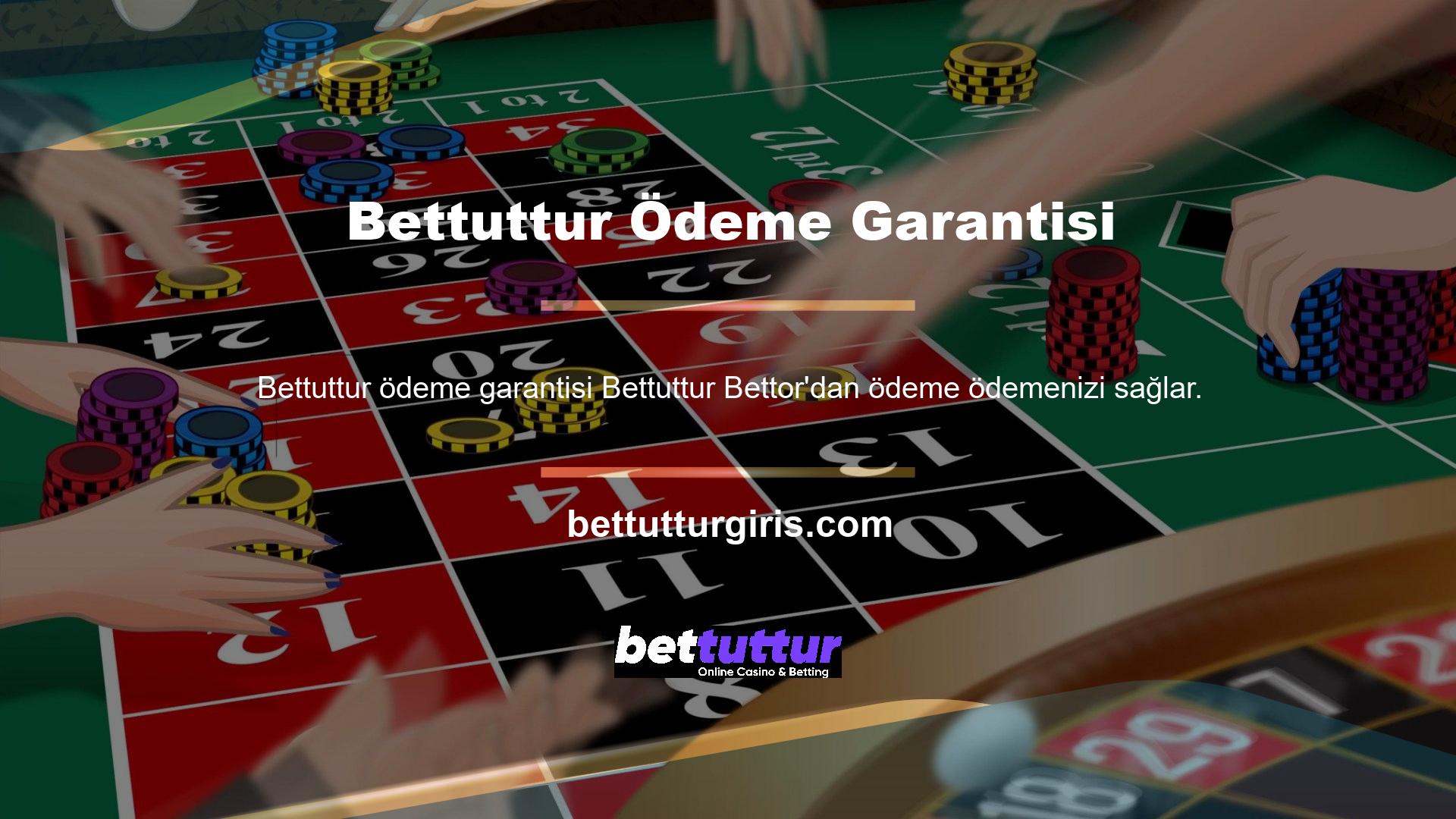 Bahis şirketi size zamanında ödeme yapar, böylece onlara birçok yönden güvenebilirsiniz